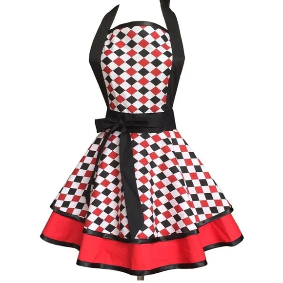 Other - Harley's here, retro inspired apron